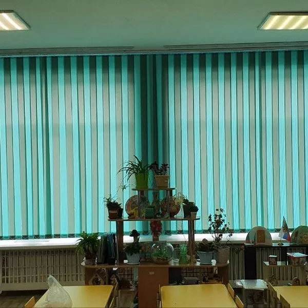 Жалюзи вертикальные, детский сад № 177 в Иваново, фото работ 000751